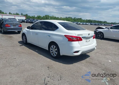 2017 Nissan Sentra Sv z USA, uszkodzony, nr VIN 3N1AB7AP2HY399582